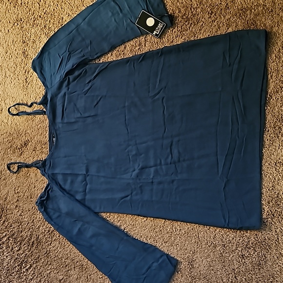 *NWT* Michael Lauren Cold Shoulder Tunic Top - Picture 3 of 7